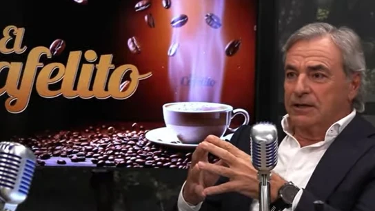 Carlos Sainz en 'El Cafelito' de Josep Pedrerol Carlos Sainz en 'El Cafelito' de Josep Pedrerol