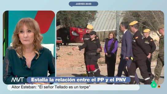 Mayte Alcaraz: "El único partido que congeló las pensiones en España fue el PSOE de Zapatero" La periodista responde a Gonzalo Miró cuando, ante el bloqueo de PP, Juntos y Vox al decreto para subir las pensiones, el colaborador manifiesta sus dudas sobre si la gente lo tendrá en cuenta a la hora de votar.