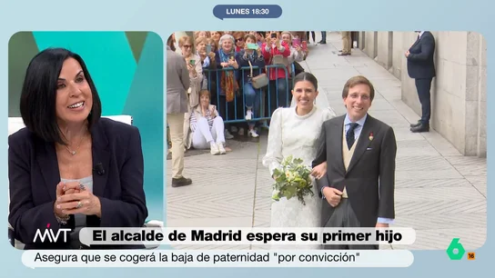 Bea de Vicente anima a Almeida a tener "dos o tres" hijos: "Hace falta que nazcan niños que nos paguen las pensiones" Más Vale Tarde felicita al alcalde de Madrid tras conocerse que espera su primer hijo con Teresa Urquijo. En este vídeo, Beatriz de Vicente celebra el anuncio "en un país con una tasa de natalidad tan baja".