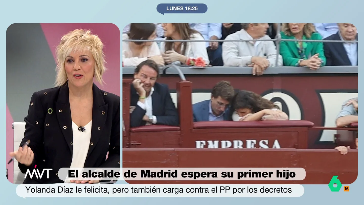 Cristina Pardo, a Yolanda Díaz tras felicitar a Almeida: "Todo es con una intencionalidad que necesito fines de semana de siete días" "¿No puede decir felicidades y punto?", reacciona Cristina Pardo en este vídeo donde comenta la felicitación de Yolanda Díaz a Almeida por el hijo que espera, mientras recuerda que el PP votó en contra del decreto ómnibus.