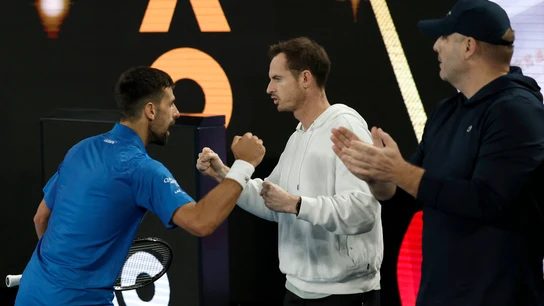 Novak Djokovic y Andy Murray Novak Djokovic y Andy Murray