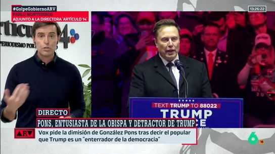 Montesinos destaca que en el PP "hay debate" sobre Donald Trump: "Consideran que no suma votos hablar del presidente de EEUU" Montesinos destaca que en el PP "hay debate" sobre Donald Trump: "Consideran que no suma votos hablar del presidente de EEUU"