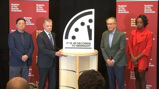 El 'reloj del fin del mundo' sitúa a la humanidad más cerca que nunca del apocalipsis El 'reloj del fin del mundo' sitúa a la humanidad más cerca que nunca del apocalipsis