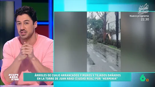 Francisco Cacho analiza el impacto de la borrasca Herminia en Torre de Juan Abad, Ciudad Real: "Fue debido a una supercélula" Francisco Cacho analiza el impacto de la borrasca Herminia en Torre de Juan Abad, Ciudad Real: "Fue debido a una supercélula"