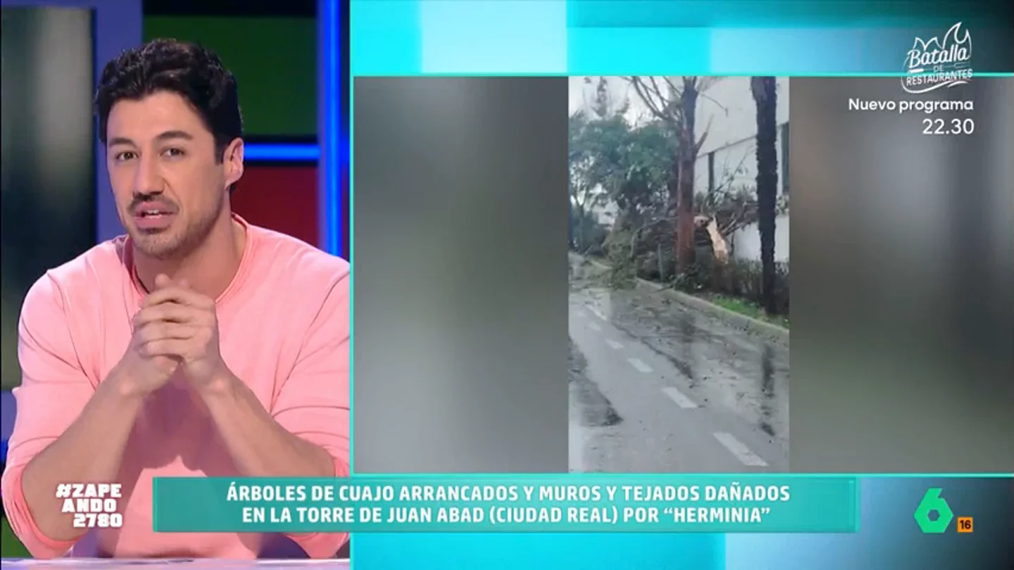 Francisco Cacho analiza el impacto de la borrasca Herminia en Torre de Juan Abad, Ciudad Real: "Fue debido a una supercélula" Francisco Cacho analiza el impacto de la borrasca Herminia en Torre de Juan Abad, Ciudad Real: "Fue debido a una supercélula"