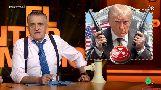 Wyoming, a Trump tras hablar de "limpiar" Gaza desplazando a millón y medio de personas Wyoming estrena 'alarma' en El Intermedio que le avisa de lo que hace Donald Trump y, en este vídeo, analiza con Sandra Sabatés la propuesta del presidente de EEUU de "limpiar" Gaza o las tensiones con Colombia.