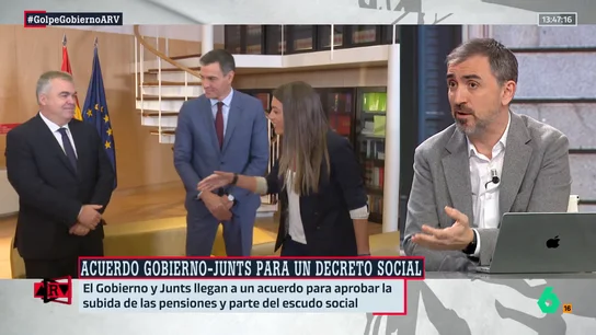 Escolar, tras el acuerdo entre el Gobierno y Junts: "Esto va a ser la tónica general de toda la legislatura" Escolar, tras el acuerdo entre el Gobierno y Junts: "Esto va a ser la tónica general de toda la legislatura"