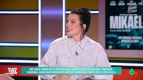 Adriana Torrebejano cuenta el percance que sufrió durante Filomena: "No me creía a Brasero" 'Mikaela', la nueva película de la actriz, discurre en un fuerte temporal de nieve, similar al que asoló la península en 2021. Su inició sorprendió a Adriana comiendo en un restaurante con unos amigos.