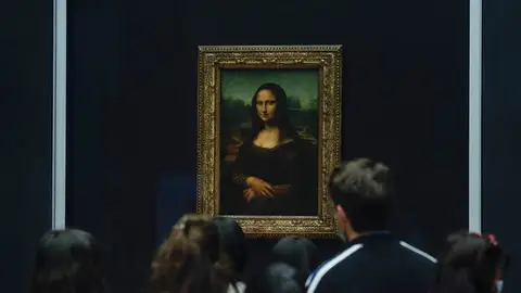 La Mona Lisa en el Louvre La Mona Lisa en el Louvre