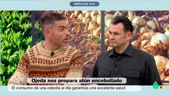Pablo Ojeda desvela la mejor forma de conservar la cebolla en buen estado Pablo Ojeda comenta en este vídeo la relación entre comer cebolla y la longevidad y, de paso, explica cómo podemos conseguir que este alimento tan versátil pueda mantenerse el mayor tiempo posible sin que se eche a perder.