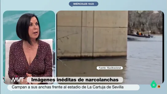 Bea de Vicente: "Si tenemos una ley de decomiso, coge la narcolancha incautada y úsala para perseguirles" Bea de Vicente: "Si tenemos una ley de decomiso, coge la narcolancha incautada y úsala para perseguirles"