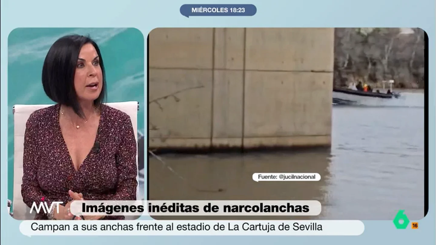Bea de Vicente: "Si tenemos una ley de decomiso, coge la narcolancha incautada y úsala para perseguirles" Bea de Vicente: "Si tenemos una ley de decomiso, coge la narcolancha incautada y úsala para perseguirles"