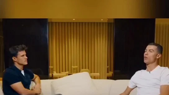 Edu Aguirre y Cristiano Ronaldo La reflexión de Cristiano con Edu Aguirre sobre el nivel de fútbol en Arabia: "La gente no sabe..."