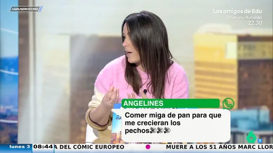 Los divertidos bulos de los espectadores de Aruser@s: "Me decían que si me bañaba en Viernes Santo me iban a salir escamas" Los divertidos bulos de los espectadores de Aruser@s: "Me decían que si me bañaba en Viernes Santo me iban a salir escamas"