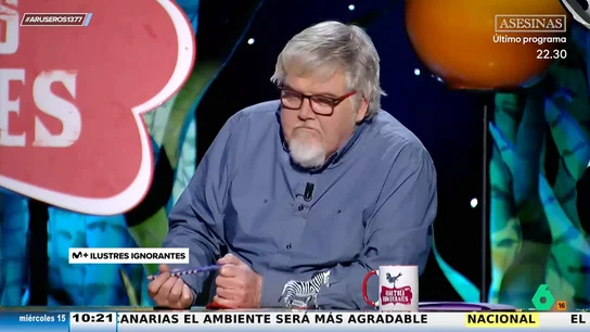 El divertido 'zasca' de Javier Coronas a su compañero Cansado: "No te escucho cuando respondes" El divertido 'zasca' de Javier Coronas a su compañero Cansado: "No te escucho cuando respondes"