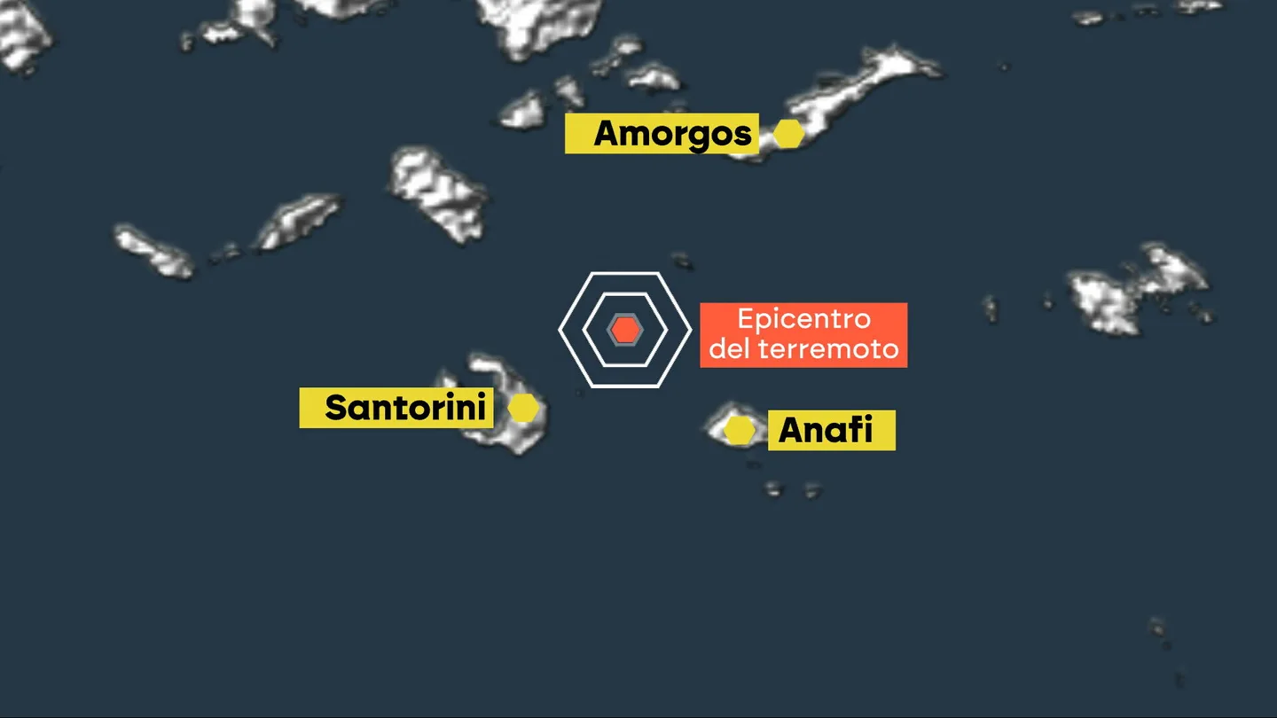 Alerta en Santorini (Grecia) tras sufrir más de 200 terremotos submarinos en sólo tres días Alerta en Santorini (Grecia) tras sufrir más de 200 terremotos submarinos en sólo tres días