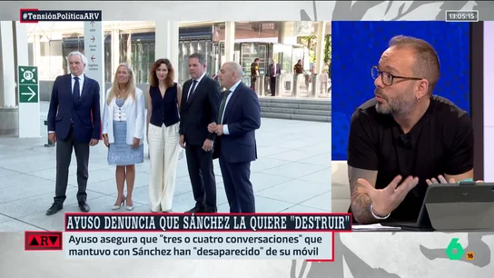 Antonio Maestre confiesa que Ayuso le tiene "preocupado": "Se cree lo que dice" Antonio Maestre confiesa que Ayuso le tiene "preocupado": "Se cree lo que dice"