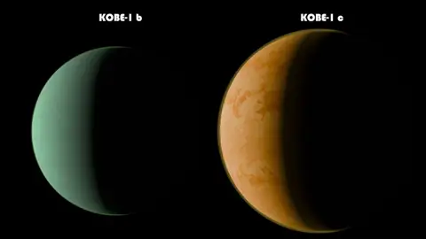 rimeros planetas descubiertos por KOBE rimeros planetas descubiertos por KOBE