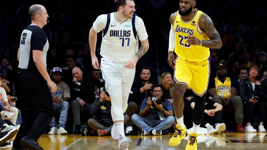 La leyenda de Lakers, Magic Johnson advierte a Doncic: "Que se tome en serio su preparación física" La leyenda de Lakers, Magic Johnson advierte a Doncic: "Que se tome en serio su preparación física"