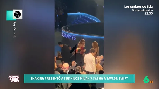 Shakira presenta a sus hijos a Taylor Swift: "Solo hace falta que vuestra madre sea una estrella de fama mundial" Shakira presenta a sus hijos a Taylor Swift: "Solo hace falta que vuestra madre sea una estrella de fama mundial"