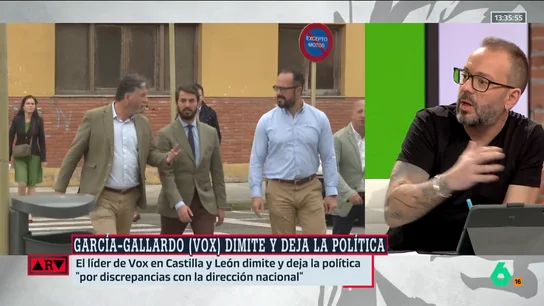Maestre reacciona a la dimisión de García-Gallardo: "No deja de ser inepto ni cuando firma para irse" Maestre reacciona a la dimisión de García-Gallardo: "No deja de ser inepto ni cuando firma para irse"