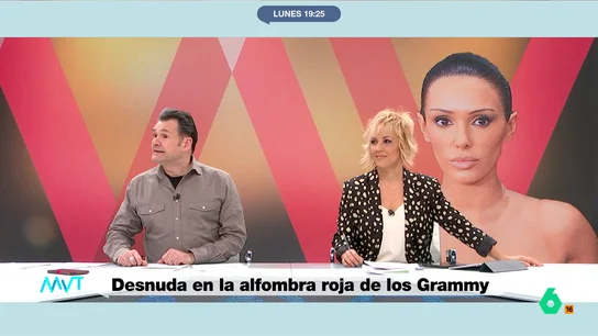 Iñaki López, sobre el vestido de Bianca Censori en los Grammy Iñaki López reacciona en este vídeo a los looks más polémicos de la ceremonia de los Premios Grammy de ayer, desde el 'no vestido' de Bianca Censori, al castillo que el hijo de Will Smith llevaba en la cabeza.