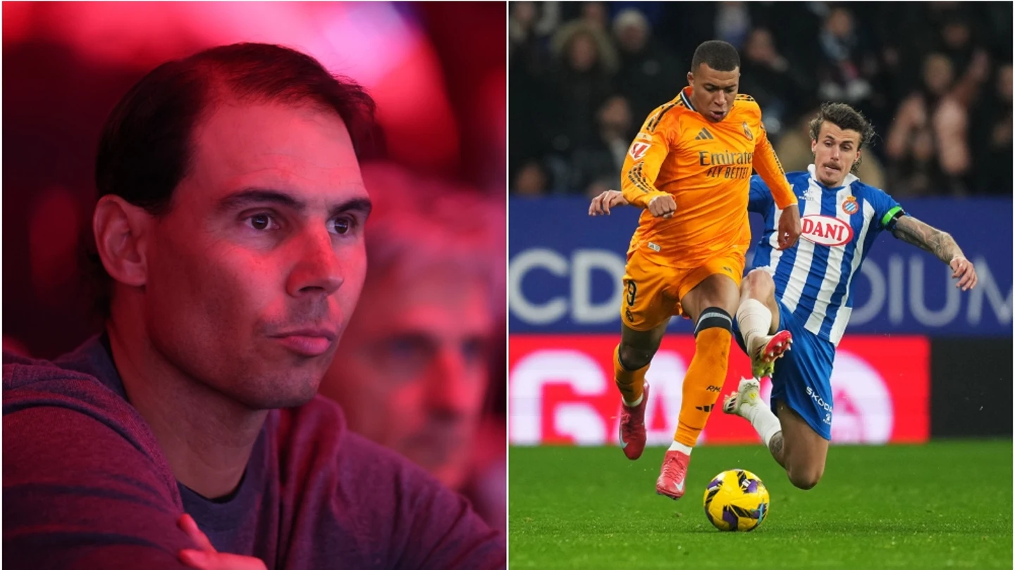 Rafa Nadal, sobre la entrada a Mbappé: "¿Si me pareció roja? Sí, roja magenta" Rafa Nadal, sobre la entrada a Mbappé: "¿Si me pareció roja? Sí, roja magenta"