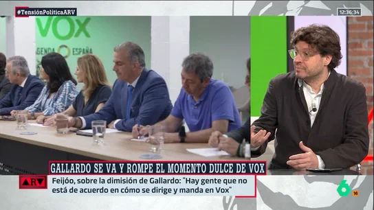Fernando Berlín señala que Vox está "desaparecido" de la vida política: "Vive de una inercia dulce" Fernando Berlín señala que Vox está "desaparecido" de la vida política: "Vive de una inercia dulce"
