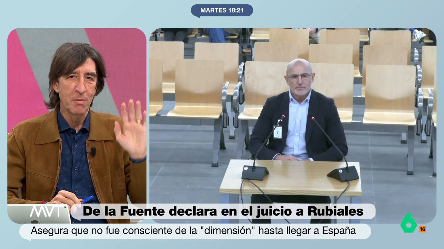 Benjam&iacute;n Prado, sobre el juicio a Rubiales: "No me queda claro si esto es Torrente 4 o 5, es todo surrealista"