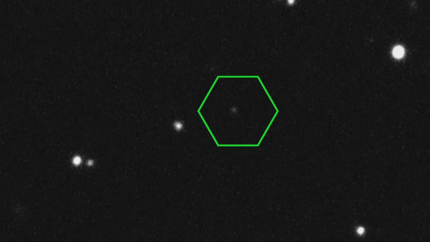Imagen del asteroide que podría impactar contra la Tierra en 2032 Imagen del asteroide que podría impactar contra la Tierra en 2032
