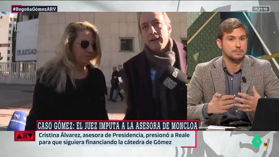Pepe Luis Vázquez, tras la imputación a la asesora de Moncloa: "Aprecio una terrible praxis política, que es el enchufismo de amiguetes" Pepe Luis Vázquez, tras la imputación a la asesora de Moncloa: "Aprecio una terrible praxis política, que es el enchufismo de amiguetes"