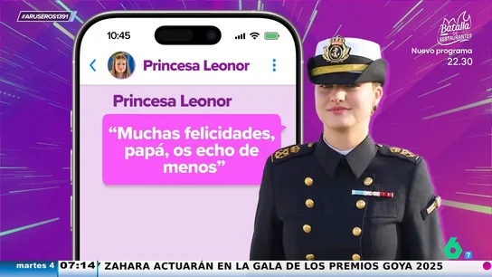 Alfonso Arús desvela cómo le llaman sus hijos tras el mensaje de Leonor al rey Felipe por su cumpleaños Alfonso Arús desvela cómo le llaman sus hijos tras el mensaje de Leonor al rey Felipe por su cumpleaños