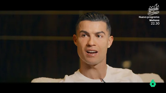 La feliz sorpresa de Cristiano Ronaldo La feliz sorpresa de Cristiano Ronaldo