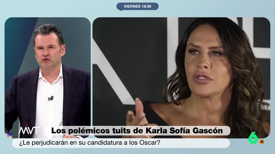 Iñaki López, sobre Karla Sofía Gascón: "Hablamos es de ciertas opiniones que rozan el delito de odio" Iñaki López, sobre Karla Sofía Gascón: "Hablamos es de ciertas opiniones que rozan el delito de odio"