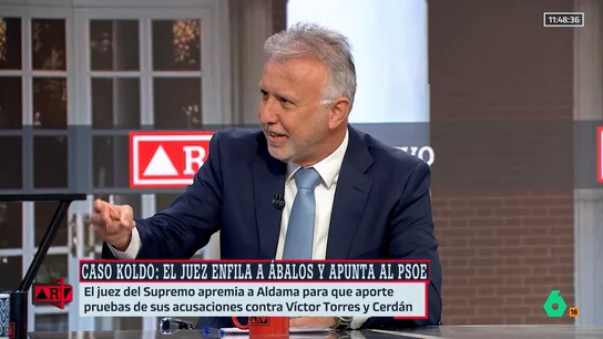 El ministro Torres niega todas las acusaciones de Aldama: "Jamás he estado en ningún piso con ninguna señorita" El ministro Torres niega todas las acusaciones de Aldama: "Jamás he estado en ningún piso con ninguna señorita"