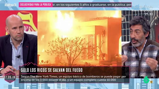 La comparativa de Juan del Val con España y EEUU: "Aquí no se concibe que por no pagar un seguro se muera de cáncer" La comparativa de Juan del Val con España y EEUU: "Aquí no se concibe que por no pagar un seguro se muera de cáncer"