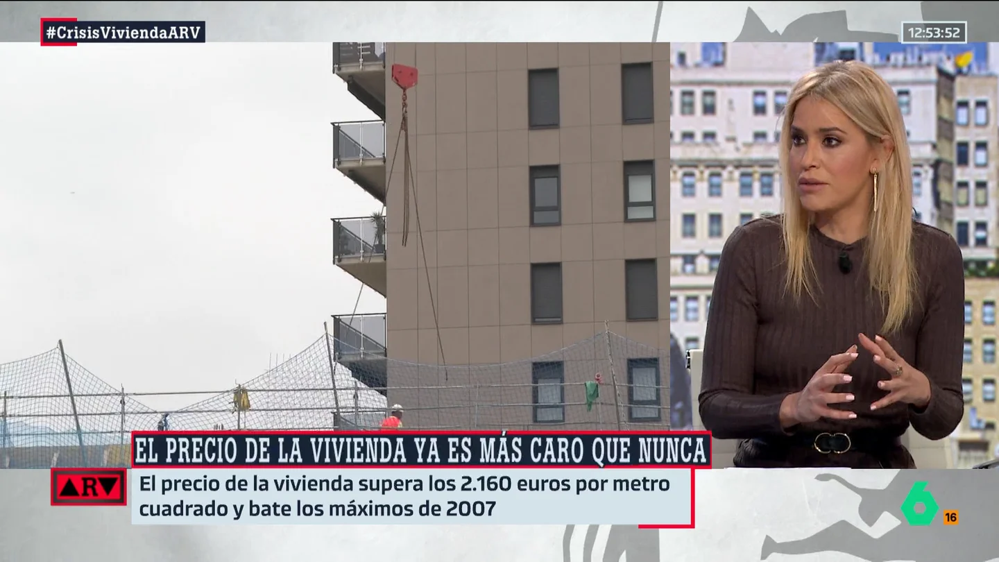 Afra Blanco y el problema de 'España, un país hotel' con la vivienda: "Deben ser para los trabajadores" Afra Blanco y el problema de 'España, un país hotel' con la vivienda: "Deben ser para los trabajadores"