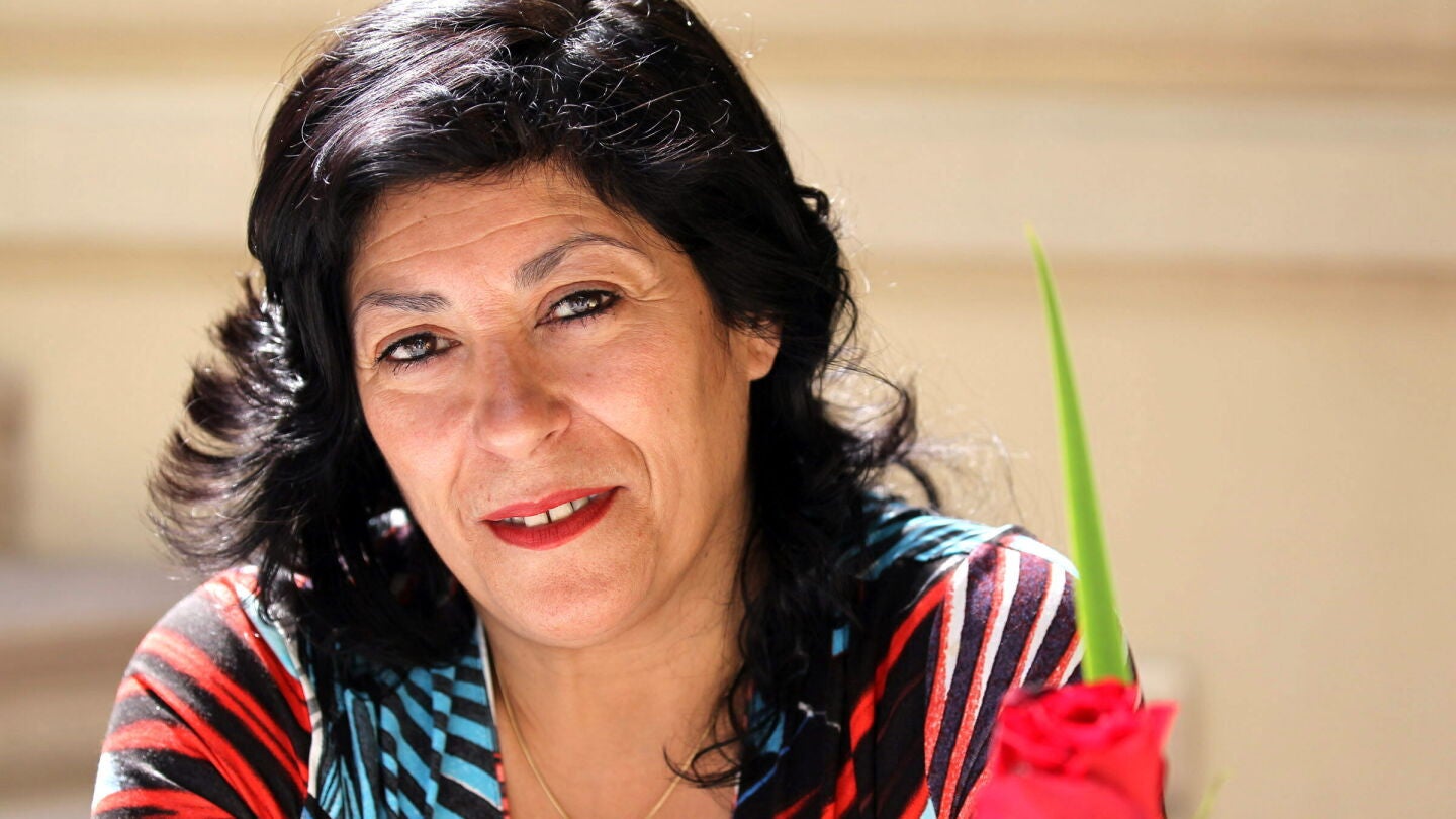 Almudena Grandes en Buenos Aires (Argentina), en 2010