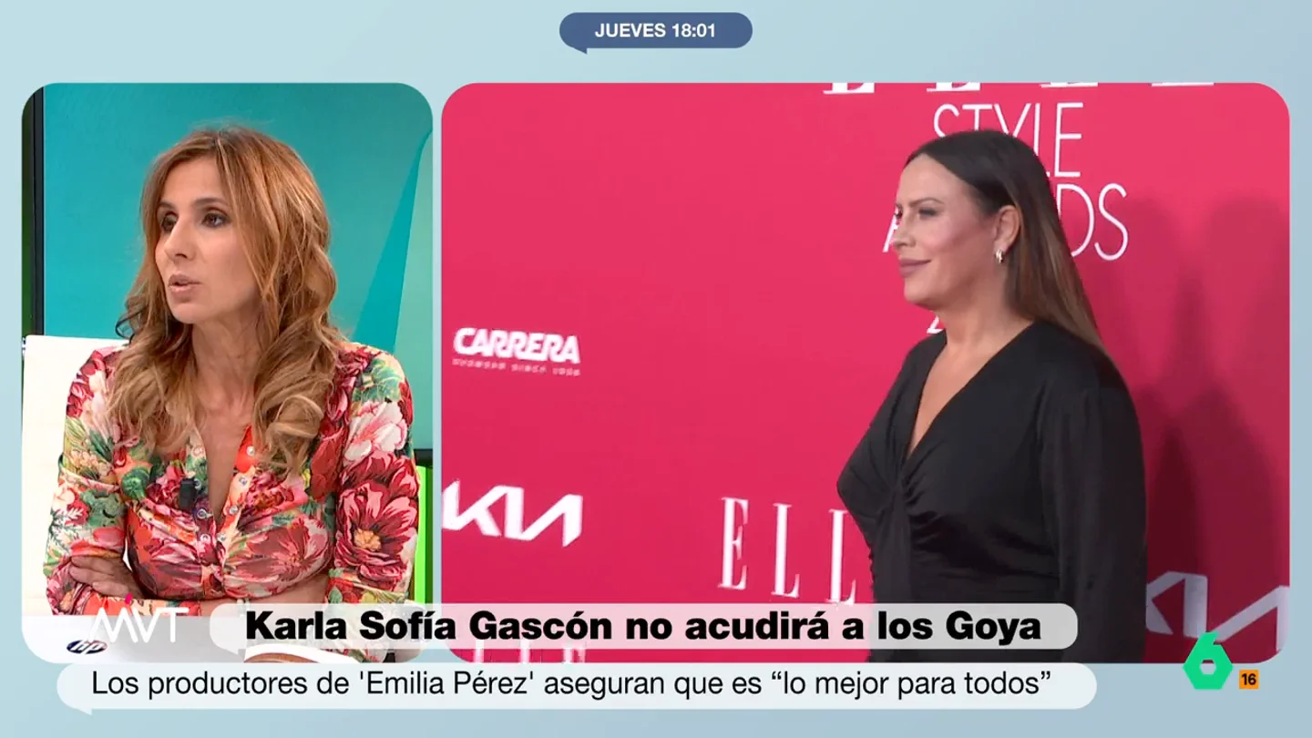 Carmen Morodo, tajante sobre la polémica de Karla Sofía Gascón: "Yo creo que su carrera se ha acabado" Carmen Morodo reflexiona en este vídeo sobre los polémicos tuits de Karla Sofía Gascón que han desatado toda una ola de críticas en Hollywood en las que, opina, "se está mezclando lo profesional con lo personal".