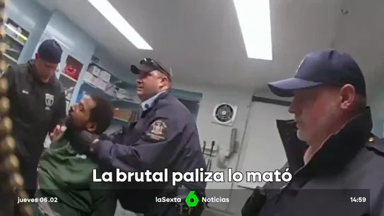 Brutal paliza a Robert Brooks brutal paliza