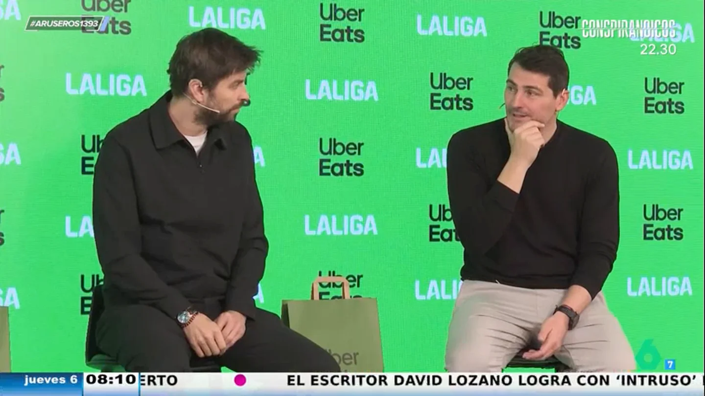 Iker Casillas y Gerard Piqué protagonizan el vídeo más viral en plena polémica por Claudia Bavel y Clara Chía Iker Casillas y Gerard Piqué protagonizan el vídeo más viral en plena polémica por Claudia Bavel y Clara Chía