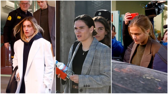 Alexia Putellas, Laia Codina e Irene Paredes en su declaración por el caso Rubiales Alexia Putellas, Laia Codina e Irene Paredes en su declaración por el caso Rubiales