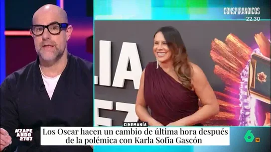 Alberto Rey, sobre la polémica con Karla Sofía Gascón: "¿Es una cafre? Sí ¿La han dejado completamente vendida? También" Alberto Rey analiza la polémica de Karla Sofía Gascón en la previa de los Oscars: "Tiene pinta de ser un plan piloto para ver cómo extirpas a una estrella que se te sale de madre de una campaña", explica en este vídeo.