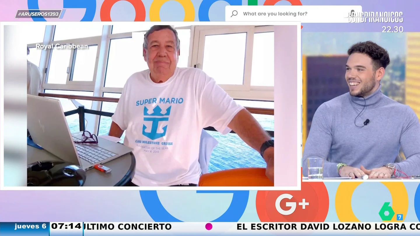 El 'Super Mario' de los cruceros afirma que ya no sabe caminar en tierra firme después de estar 25 años viviendo en el barco El 'Super Mario' de los cruceros afirma que ya no sabe caminar en tierra firme después de estar 25 años viviendo en el barco
