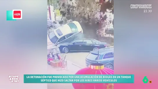 La gamberrada más bestia de la historia: un niño tira un petardo y provoca daños por valor de 37.000 euros El chico decidió gastar una broma, que parecía inofensiva, lanzando un petardo en un parking lleno de coches. Lo que no esperaba es que su explosivo terminada cayendo cerca de un tanque séptimo que acumulaba biogás.