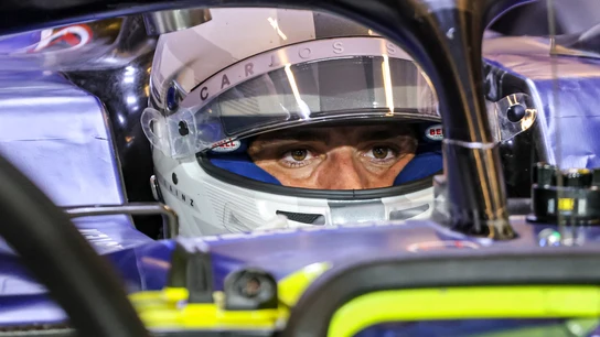 Carlos Sainz con el Williams Carlos Sainz con el Williams