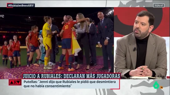 Valdivia, del beso de Rubiales y a Jenni Hermoso: "Unos señores machistas y tóxicos dominaban la Selección femenina de fútbol" Valdivia, del beso de Rubiales y a Jenni Hermoso: "Unos señores machistas y tóxicos dominaban la Selección femenina de fútbol"
