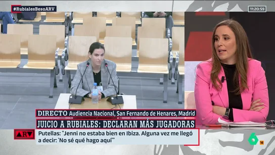 Natalia Junquera, sobre la "chulería" de Rubiales y su equipo en el juicio: "Siguen sin entender lo que han hecho" Natalia Junquera, sobre la "chulería" de Rubiales y su equipo en el juicio: "Siguen sin entender lo que han hecho"