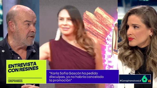 Antonio Resines, sobre la polémica de Karla Sofía Gascón: "Yo no habría cancelado la promoción, ya ha pedido disculpas" Antonio Resines, sobre la polémica de Karla Sofía Gascón: "Yo no habría cancelado la promoción, ya ha pedido disculpas"