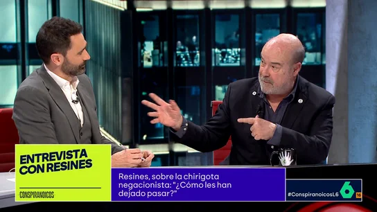 Antonio Resines, muy tajante sobre los negacionistas del COVID: "Si estaban en mi casa, les he echado" El actor estuvo ingresado 48 días en la UCI debido al COVID, por ello se muestra muy crítico con todos aquellos que, por ejemplo, decidieron no vacunarse contra esta enfermedad.